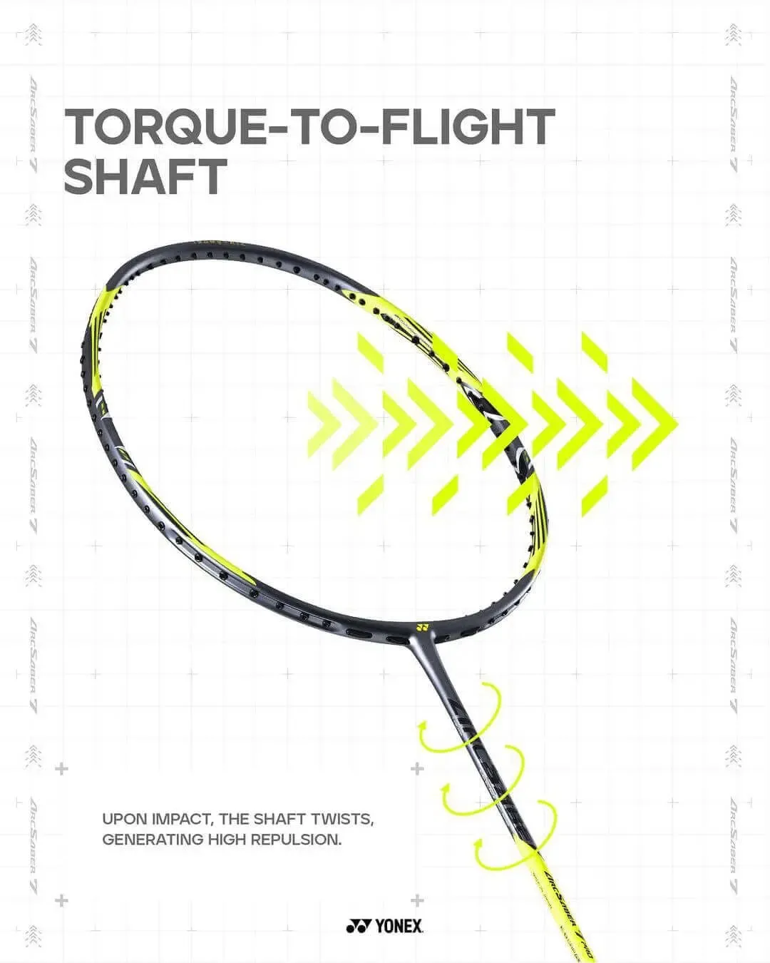 Yonex ArcSaber 7 Pro (Gray/Yellow)